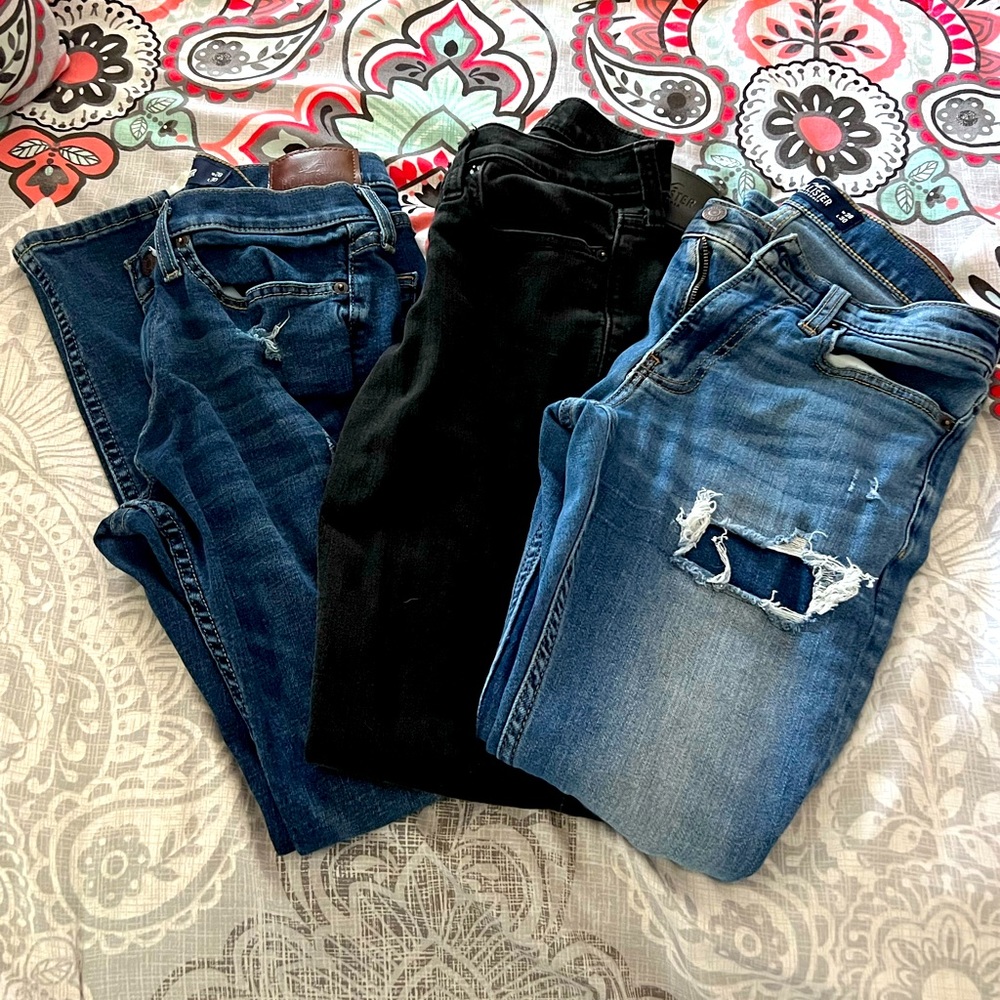 Mens Hollister Jeans lot of 3
